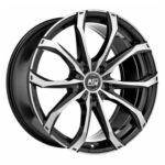 W19372008T56 MSW 48 GLOSS BLACK FULL POLISHED 8x18" 5x120 ET45