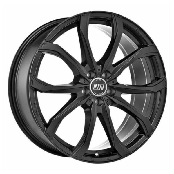 W1925900353 MSW 48 MATT BLACK 8x19" 5x120 ET45