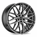W1933550326 MSW 50 MATT GUN METAL FULL POLISHED 8x18" 5x112 ET48