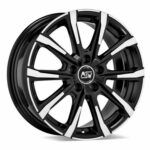 W19331009T56 MSW 79 GLOSS BLACK FULL POLISHED 7x17" 5x108 ET47,5
