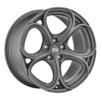 W19374006TP9 MSW 82 MATT GUN METAL 8x18" 5x108 ET50
