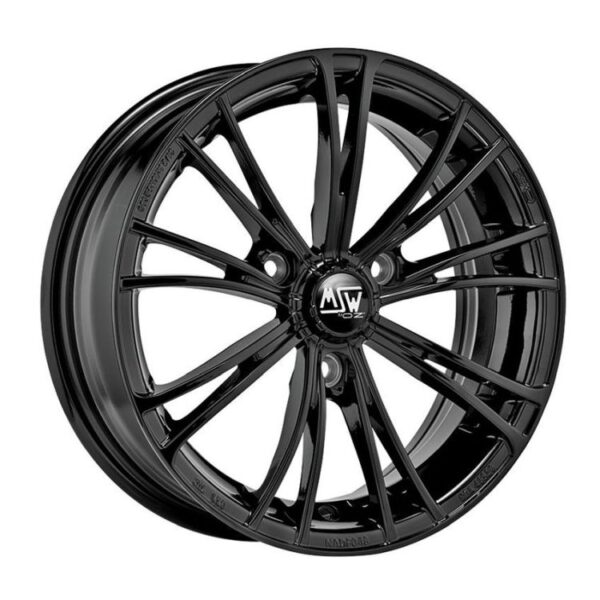 W85046001CC5 MSW X2 GLOSS BLACK 6,5x15" 3x112 ET30