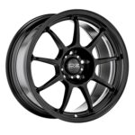 W01830200O2 OZ ALLEGGERITA HLT GLOSS BLACK 8x18" 5x100 ET35