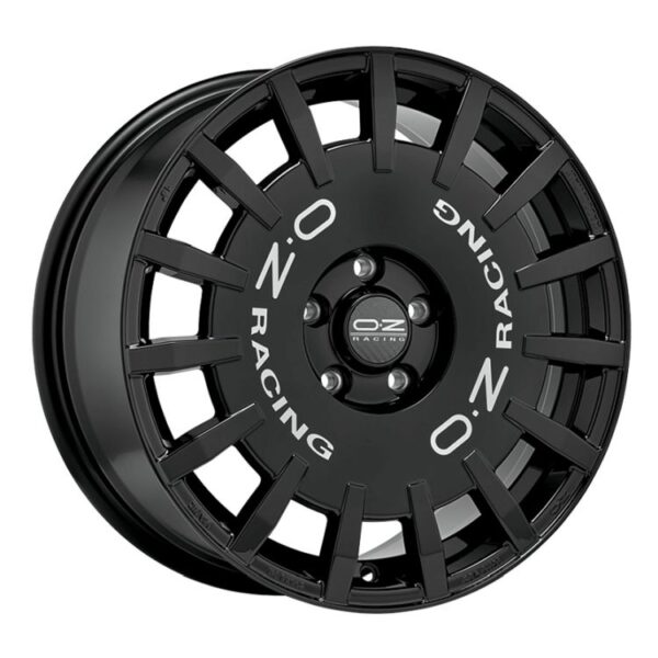 W01A50256H3 OZ RALLY RACING GLOSS BLACK 7x17" 5x114,3 ET45