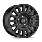 W01C00053AR9 OZ RALLY RAID MATT BLACK 8x17" 5x130 ET35