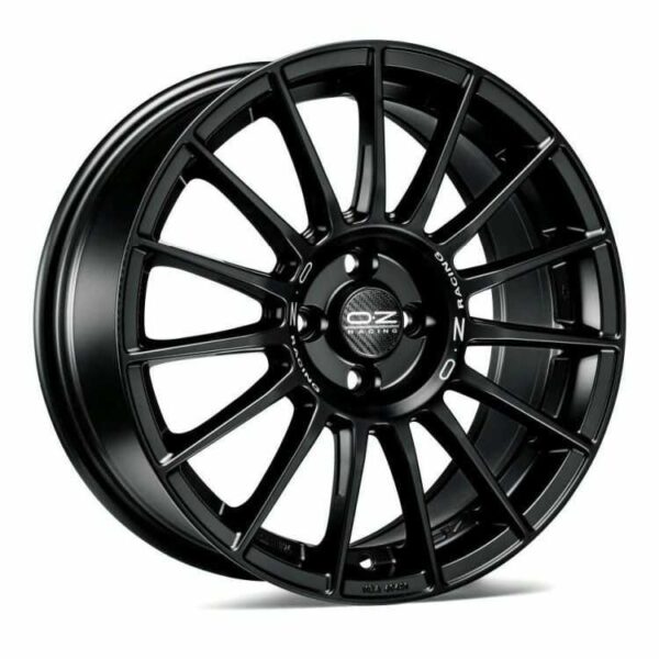 W01939202R9 OZ SUPERTURISMO LM MATT BLACK 7,5x17" 4x108 ET40