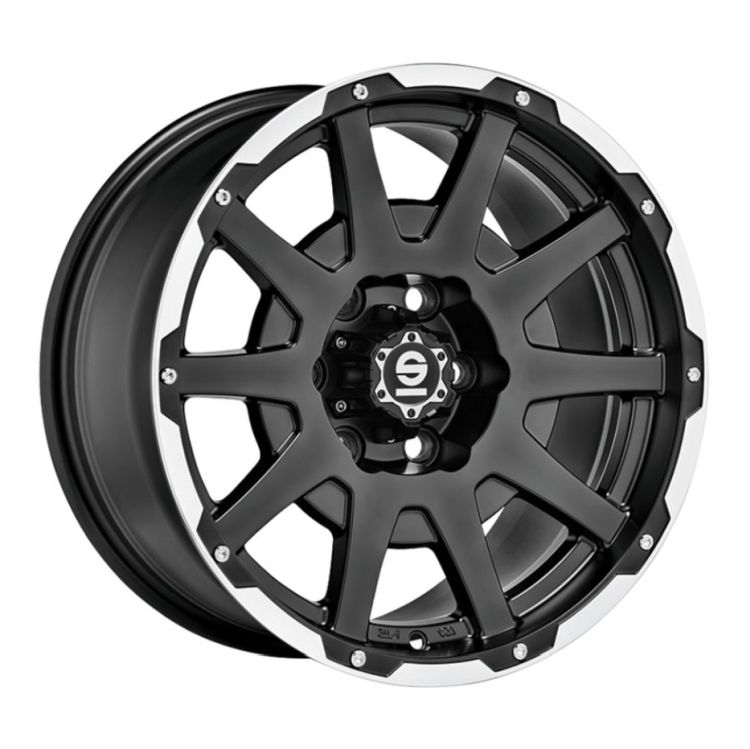 SPARCO_DAKAR_MATT_BLACK_LIP_POLISHED_RIVETS