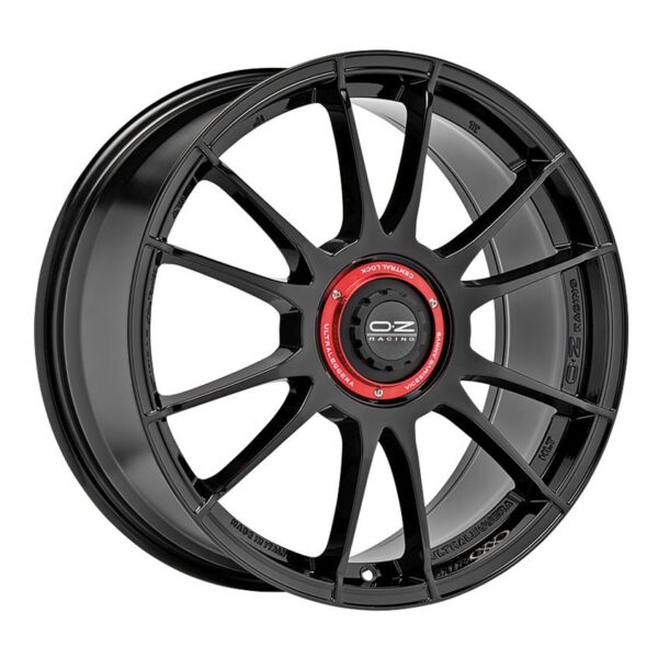 W01709006O2 OZ ULTRALEGGERA XX GLOSS BLACK 7x17" 4x98 ET35